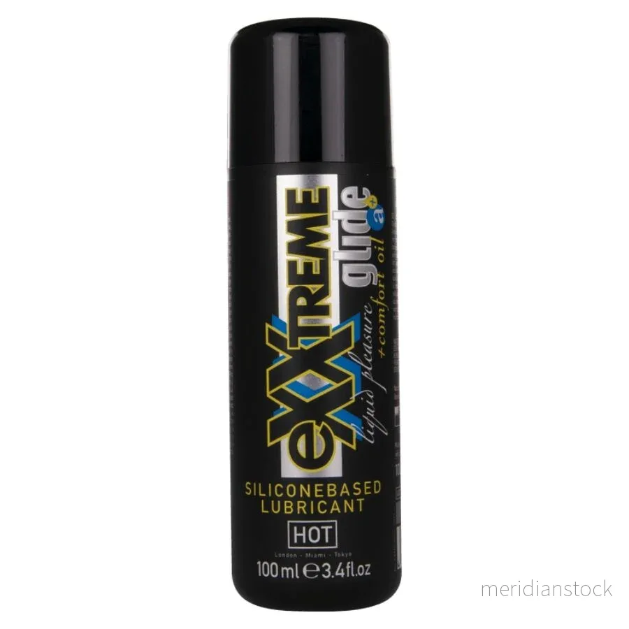 HOT - EXXTREME GLIDE SILICONEBASED LUBRICANT + COMFORT OIL A+ 100 ML