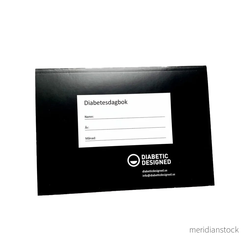 Diabetesdagbok Svart Diabetesdagbok Svart