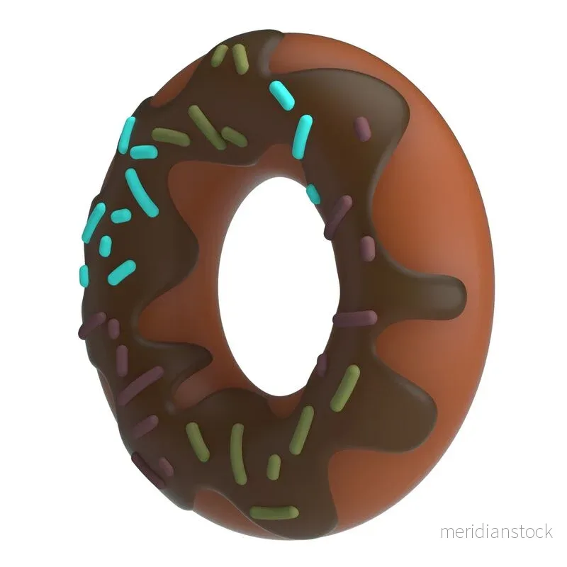 PRETTY LOVE - SUPER DONUT PENIS RING BROWN - Bild 3