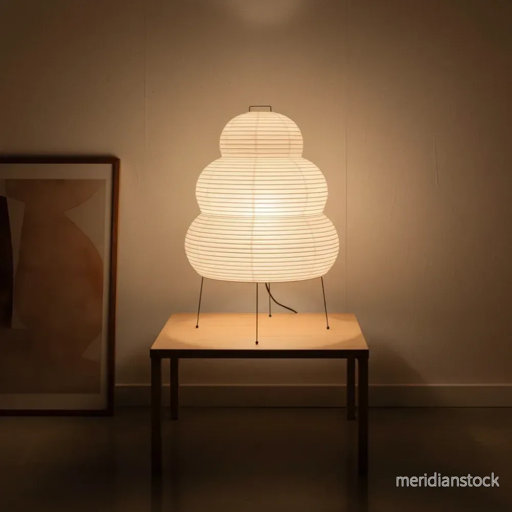 Japansk pappersbordslampa - ShinoriLight