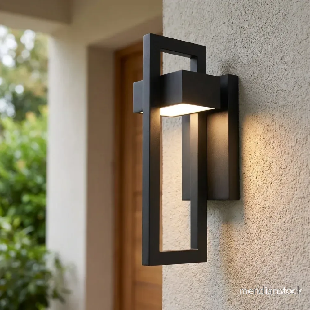 Modern utomhusvägglampa - LumaVell