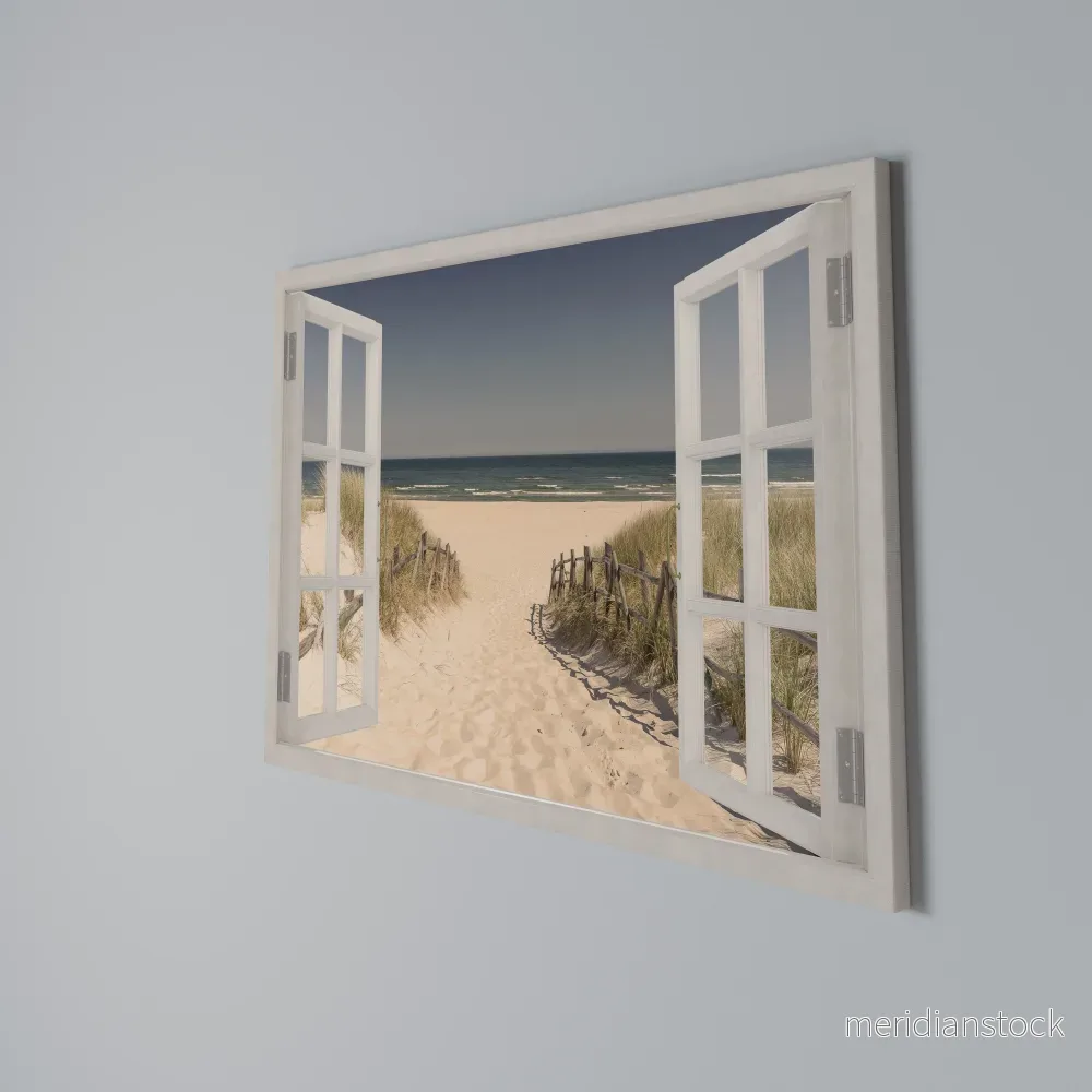 SANDY DREAMSCAPE Horizontal Canvas Print - Bild 3