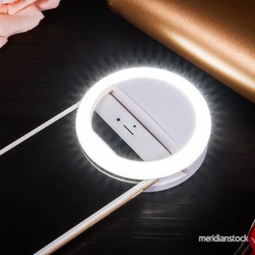 Bärbar ringlampa för selfies - GlowSnap - Bild 3