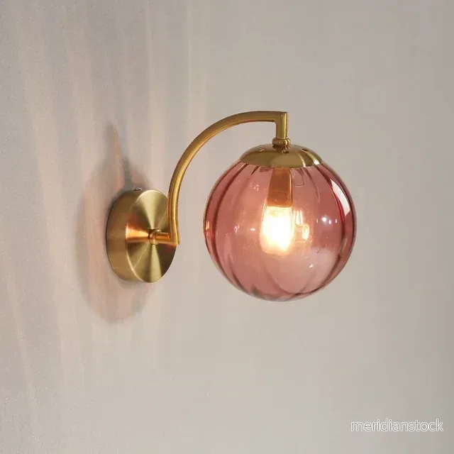 Lyxig modern vägglampa i glas – CrystalGlow - Bild 2