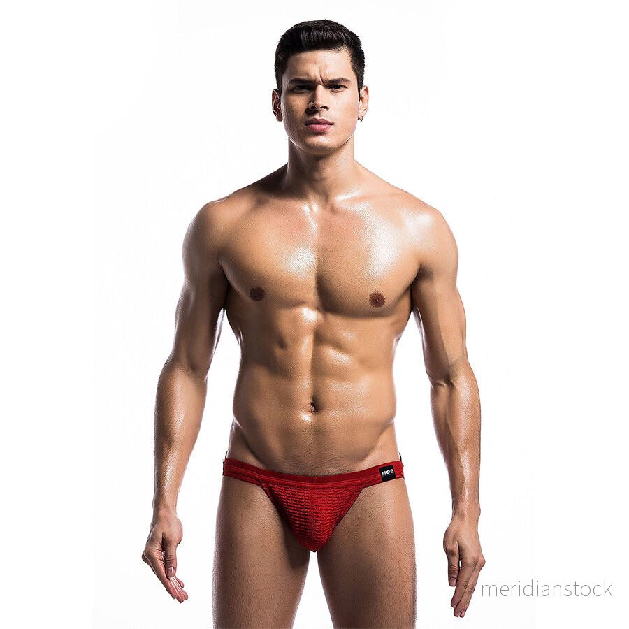 MOB - FETISH JOCKSTRAP SWIMSUIT RED SIZE L - Bild 2