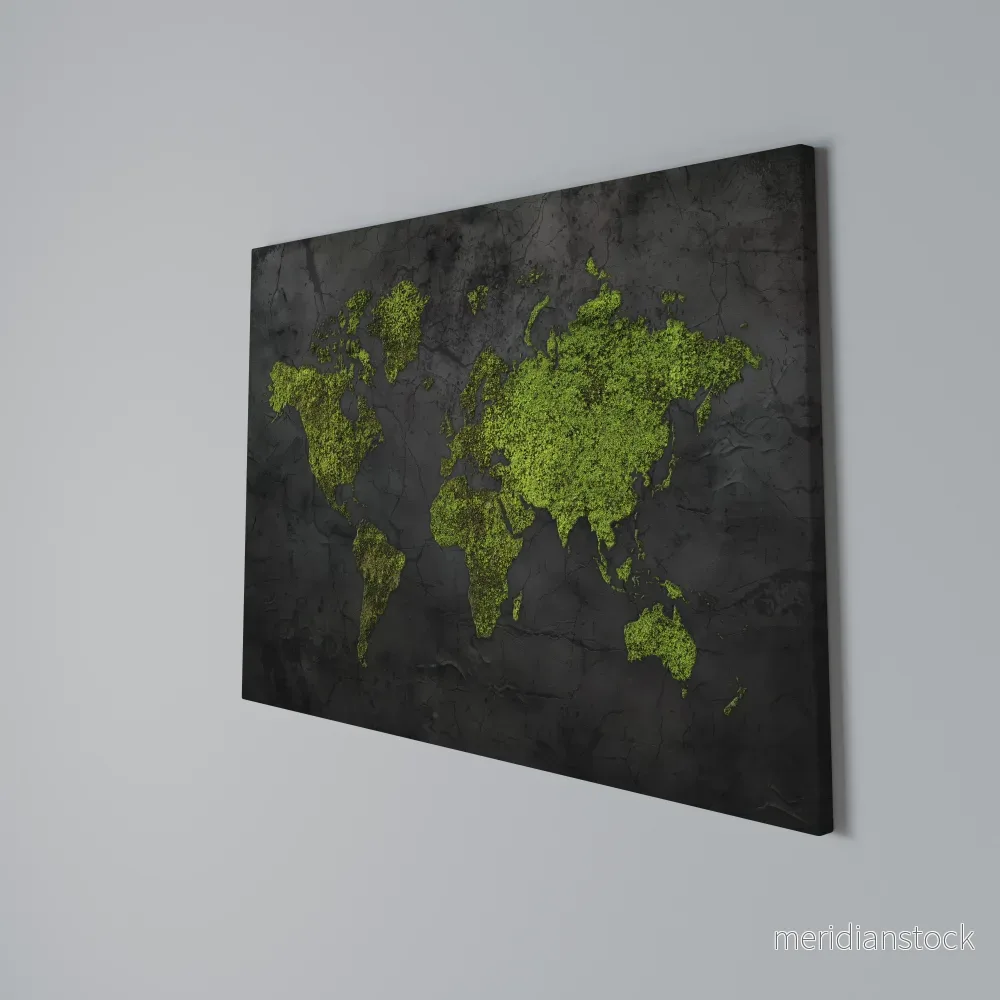GREENER LANDS EMBRACED Horizontal Canvas Print - Bild 3