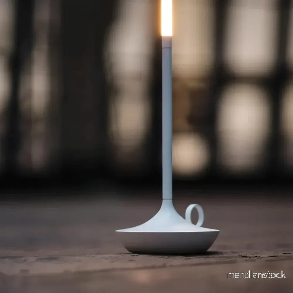 Minimalistisk bordslampa i aluminium - Lightara - Bild 3