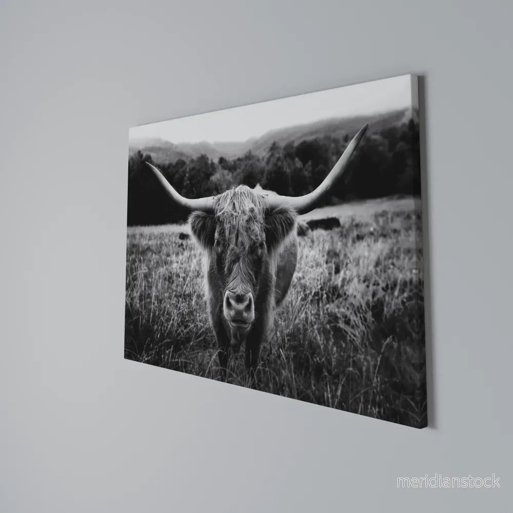 HORNED HERO IN FOCUS Horizontal Canvas Print - Bild 3