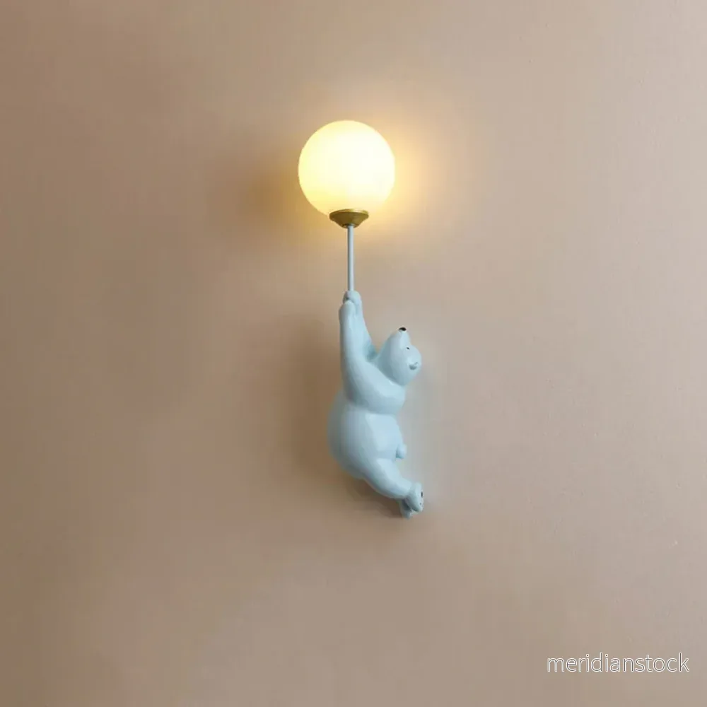 Designbjörn-LED-vägglampa - TeddyGlow - Bild 3