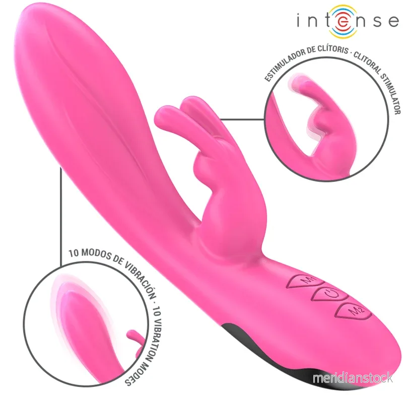 INTENSE - RANDALL RABBIT VIBRATOR 10 VIBRATIONS PINK