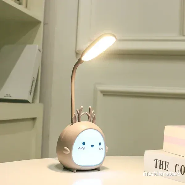 Barnläsarlampa med ögonskydd och USB nattljus - BrightBuddy - Bild 3