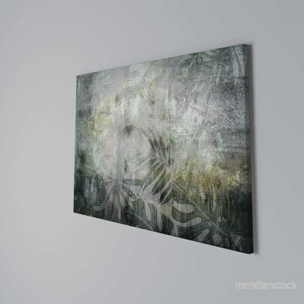 HARMONY IN GREENERY Horizontal Canvas Print - Bild 3