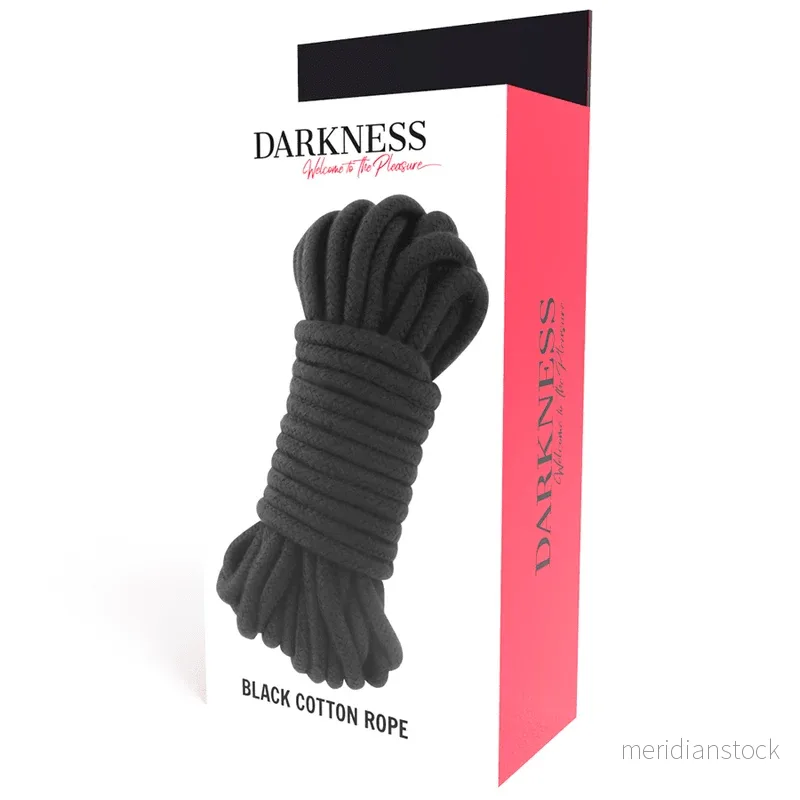 DARKNESS - JAPANESE ROPE 20 M BLACK - Bild 2