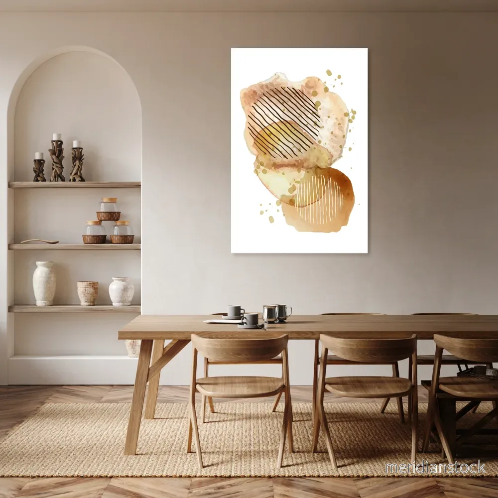 TRANSCENDENTAL HARMONY Vertical Canvas Print - Bild 2