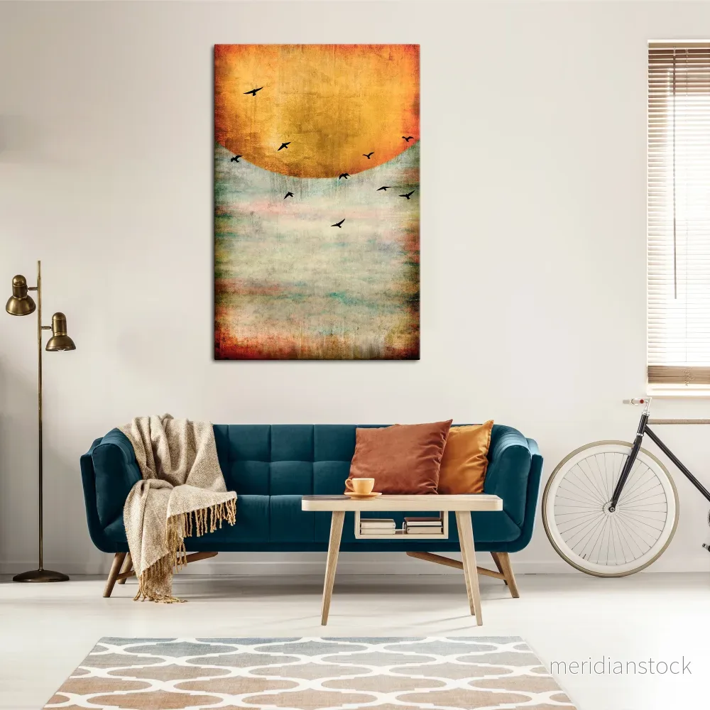 UP TO THE SUN Vertical Canvas Print - Bild 2