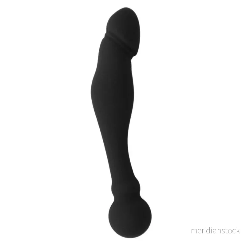 BLACK&SILVER - KARL G-POINT STIMULATING DILDO 18 CM - Bild 3