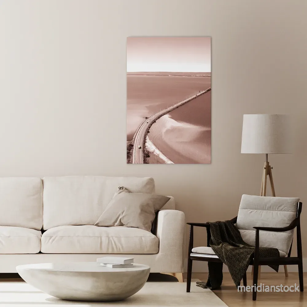 HORIZON BOUND JOURNEY Vertical Canvas Print - Bild 2