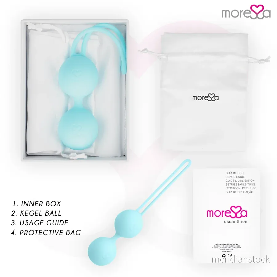 MORESSA - OSIAN THREE PREMIUM TURQUOISE SILICONE - Bild 3