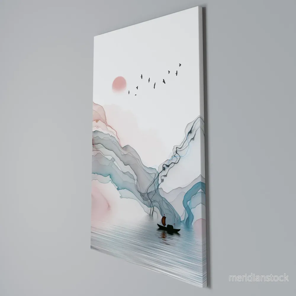 VELVET CROSSING Vertical Canvas Print - Bild 3