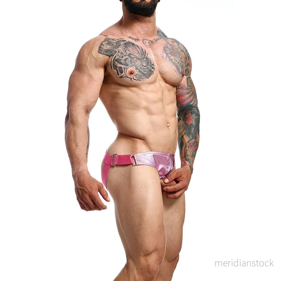 MOB - DNGEON JOCKSTRAP PINK COCK RING ONE SIZE - Bild 3