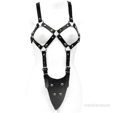LEATHER BODY - EXPOSED BODY WOMAN