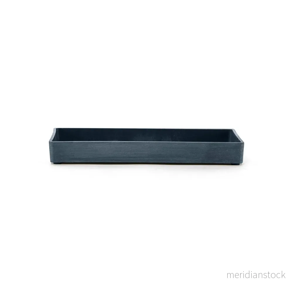 Kruka presentationsbricka 25cm mörkblå - Bild 2