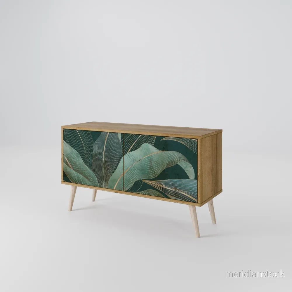 ROYAL GREEN Kompakt TV-bänk med 2 dörrar ROYAL GREEN Kompakt TV-bänk med 2 dörrar