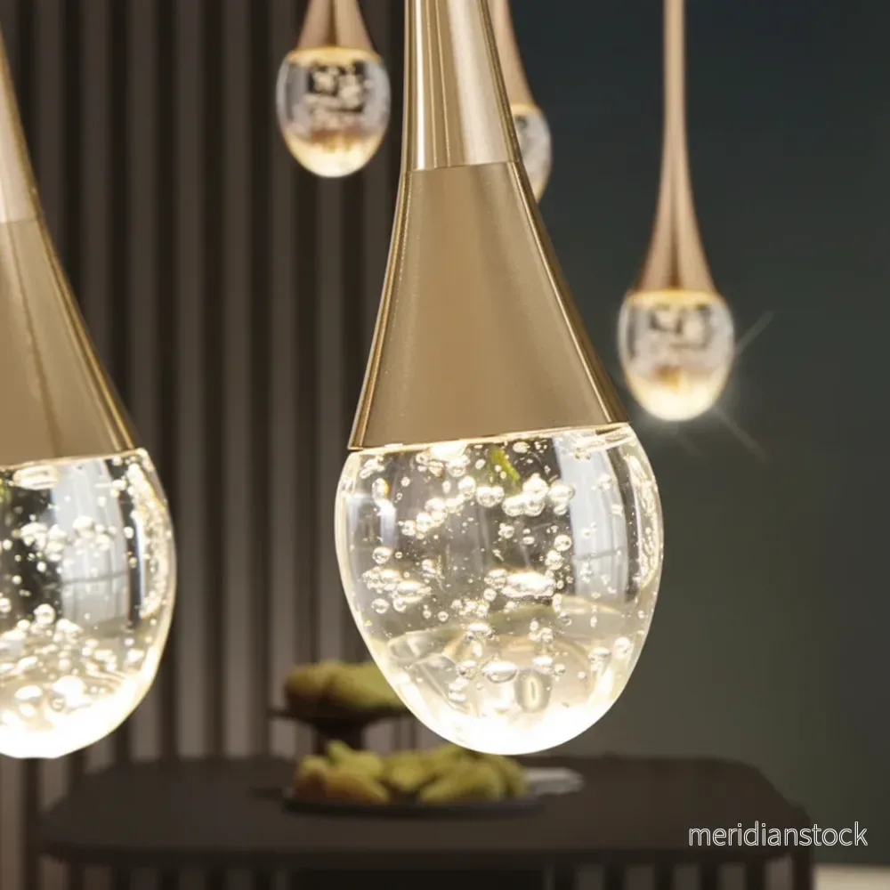 Hänglampa Droppformad Glas - SoftLumen - Bild 3