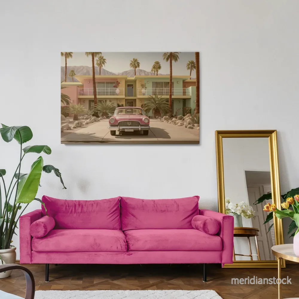 CALIFORNIAN STYLE Horizontal Canvas Print - Bild 2