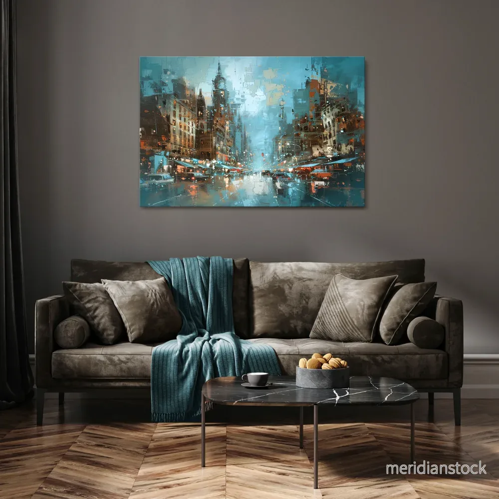 URBAN FEVER Horizontal Canvas Print