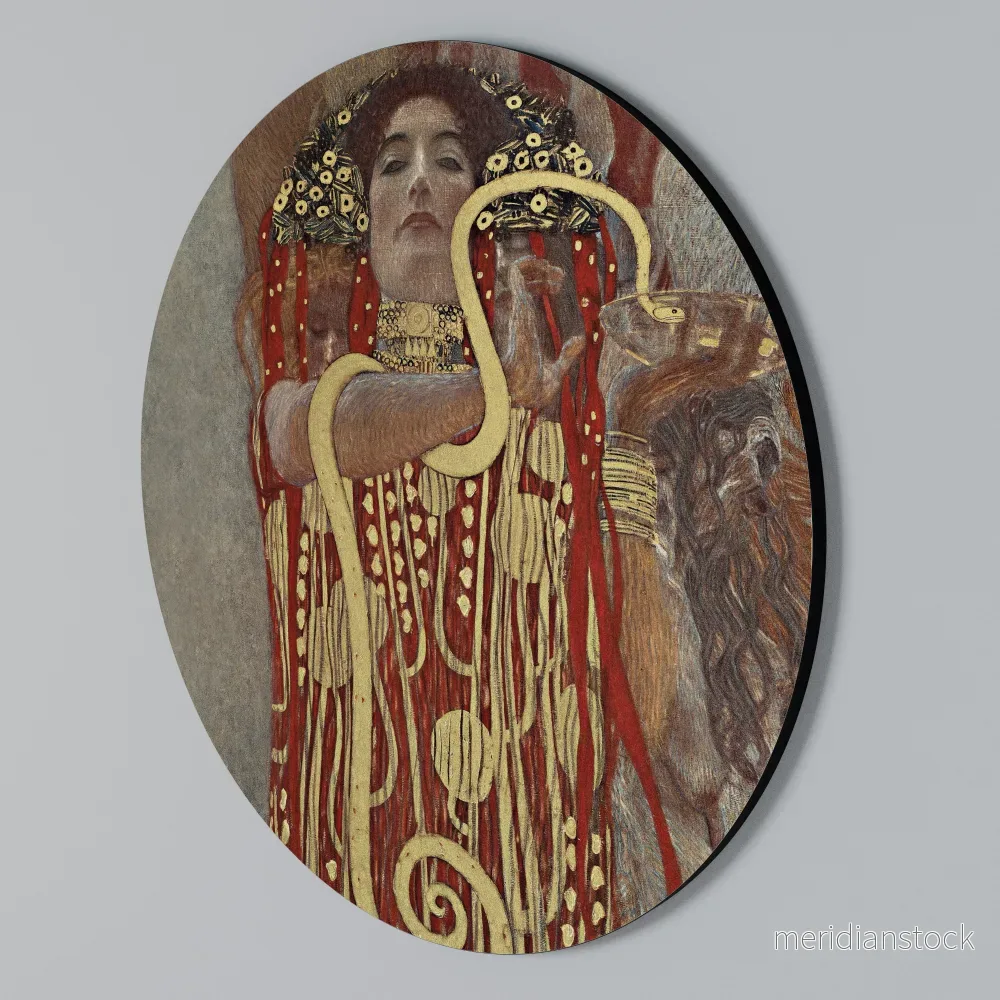 HYGIEIA BY KLIMT Rund väggdekor - Bild 2
