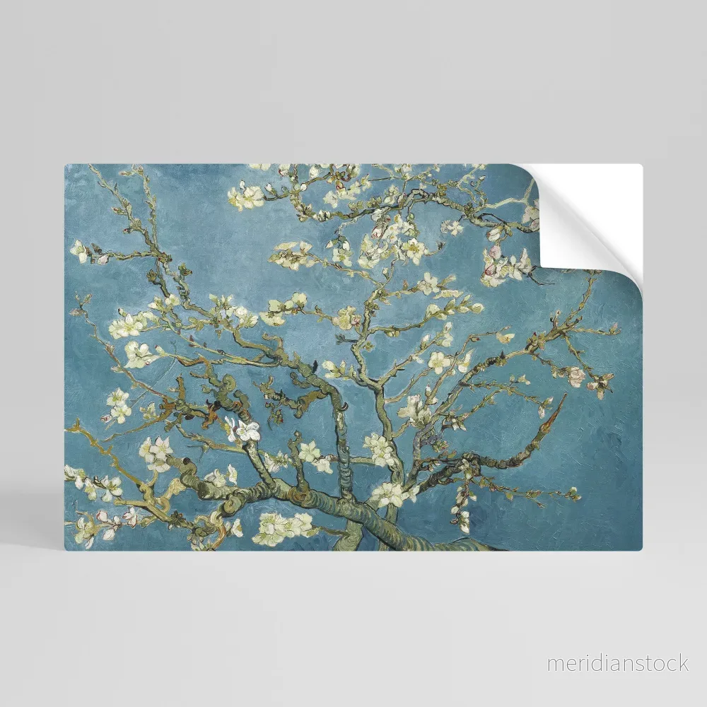 ALMOND BLOSSOM Självhäftande Horisontell Poster ALMOND BLOSSOM Självhäftande Horisontell Poster