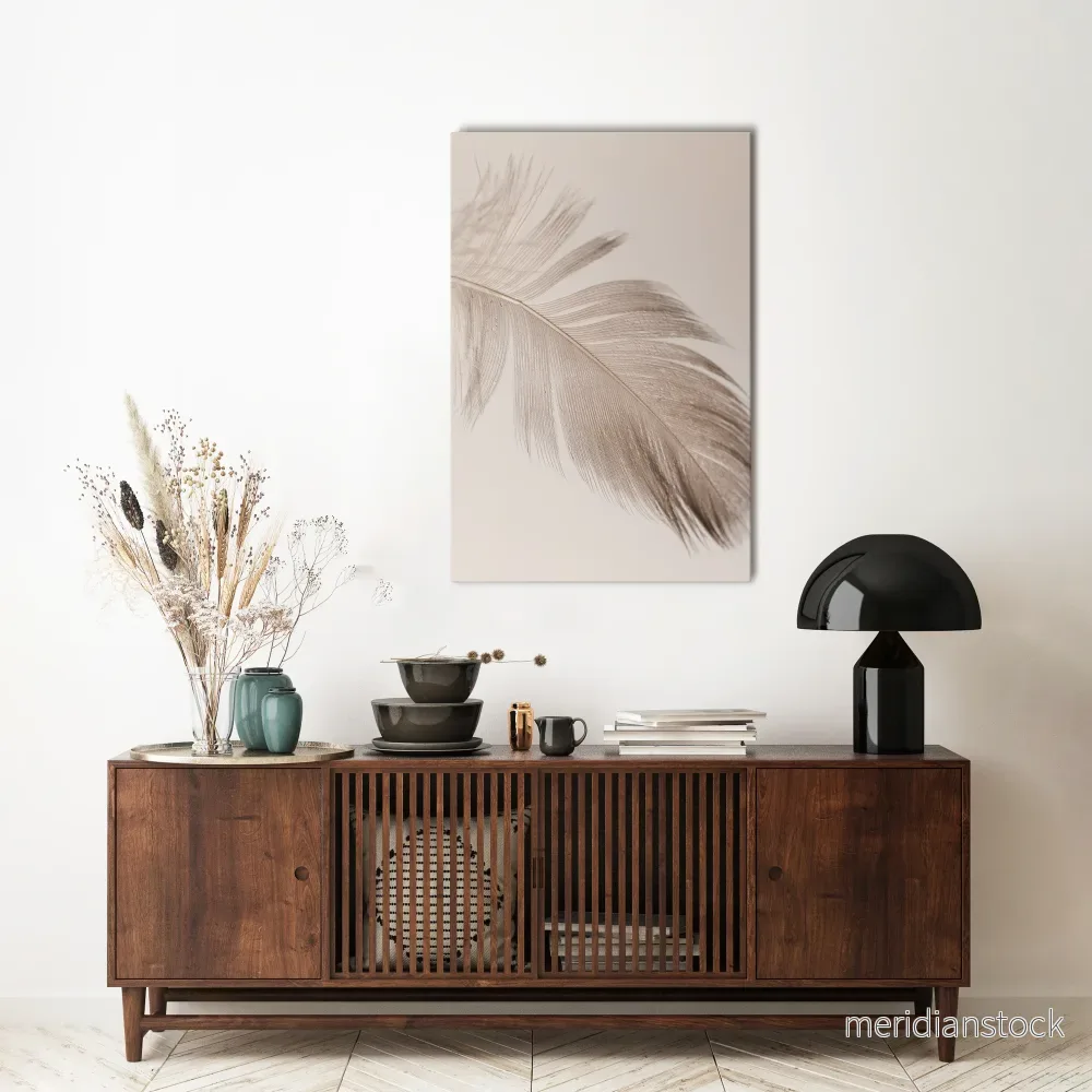 GRACEFULNESS PRECISION Vertical Canvas Print - Bild 2