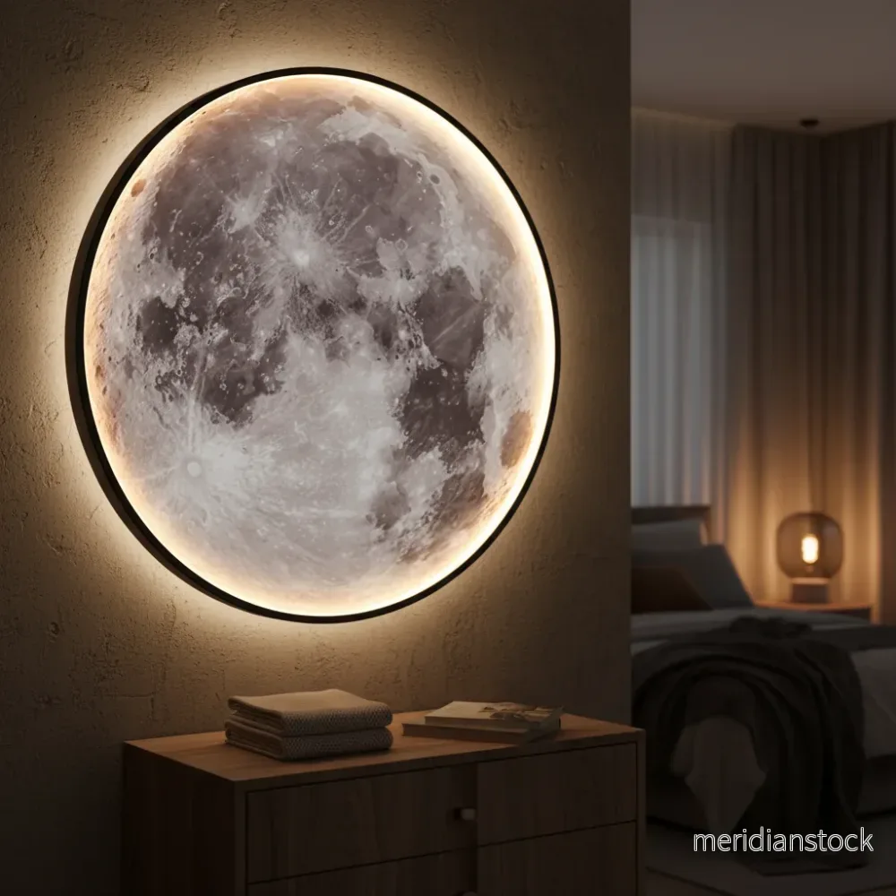 Väggmonterad månlampa – Moonveil Väggmonterad månlampa – Moonveil