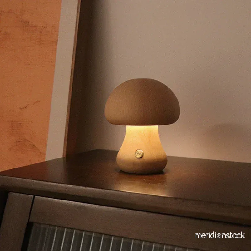 Träsvamp-LED-nattljus - GlowShroom - Bild 3