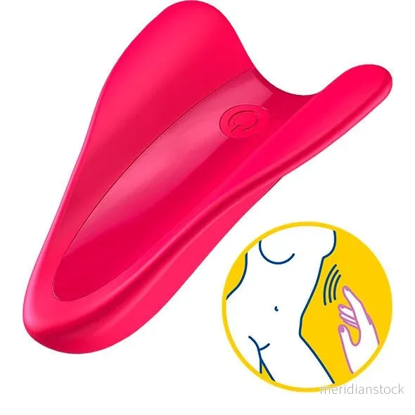 SATISFYER - HIGH FLY FINGER VIBRATOR FUCHSIA - Bild 2
