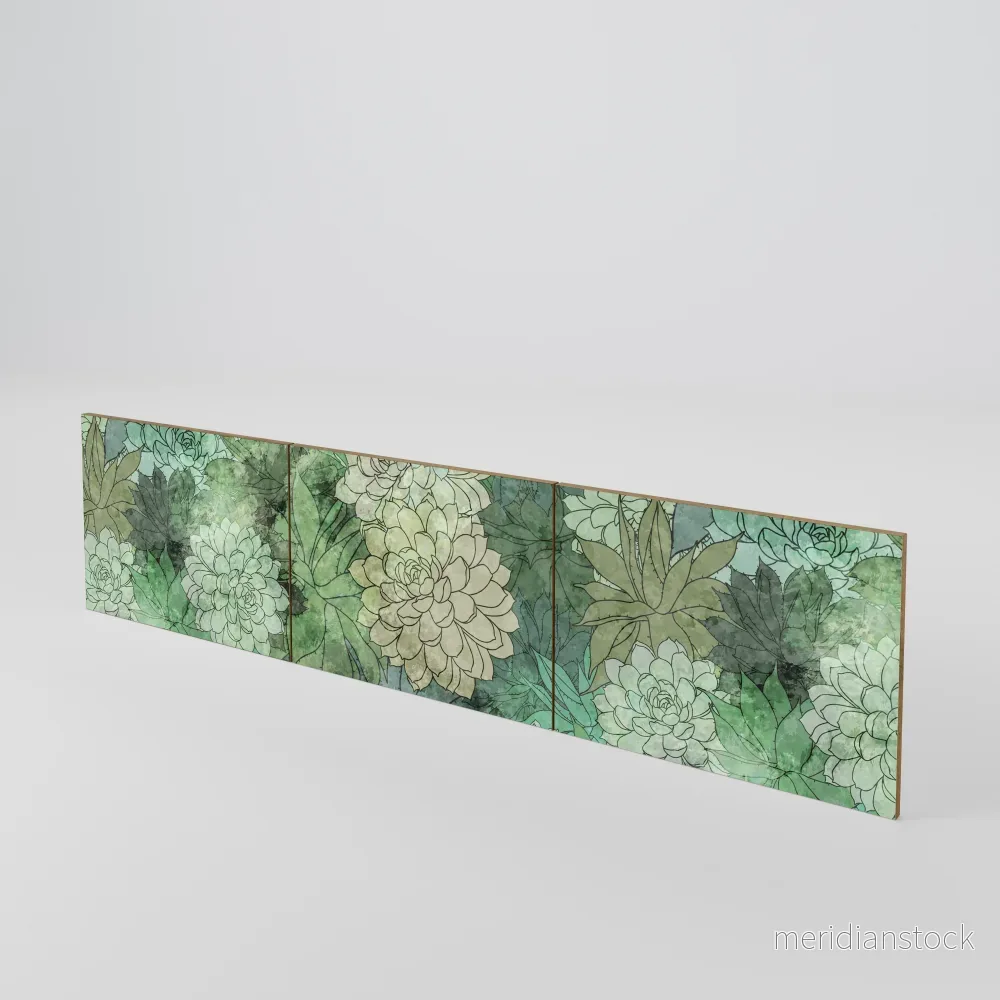 SUCCULENT CLUSTER Luckset med 3 dörrar till TV-bänk SUCCULENT CLUSTER Luckset med 3 dörrar till TV-bänk