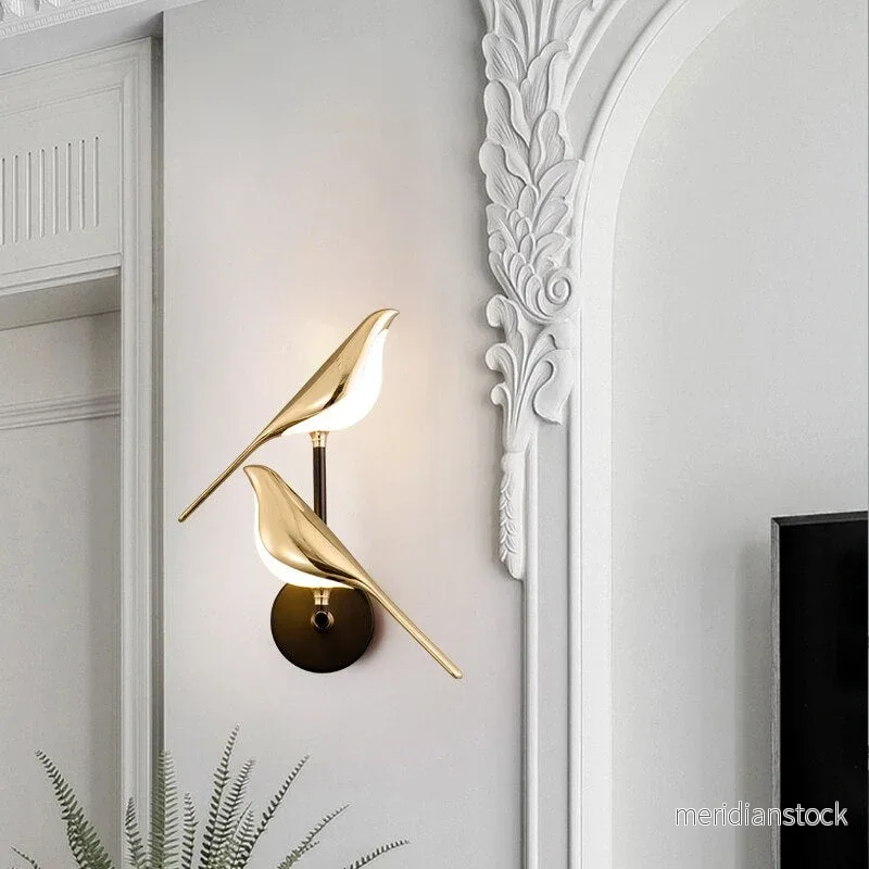 Modern fågelvägglampa - AviaryGlow - Bild 3