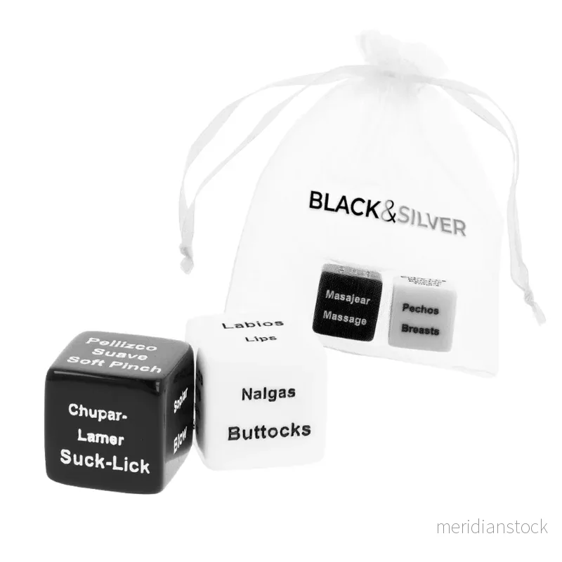 BLACK&SILVER - DICE FOR COUPLES ES/EN - Bild 2