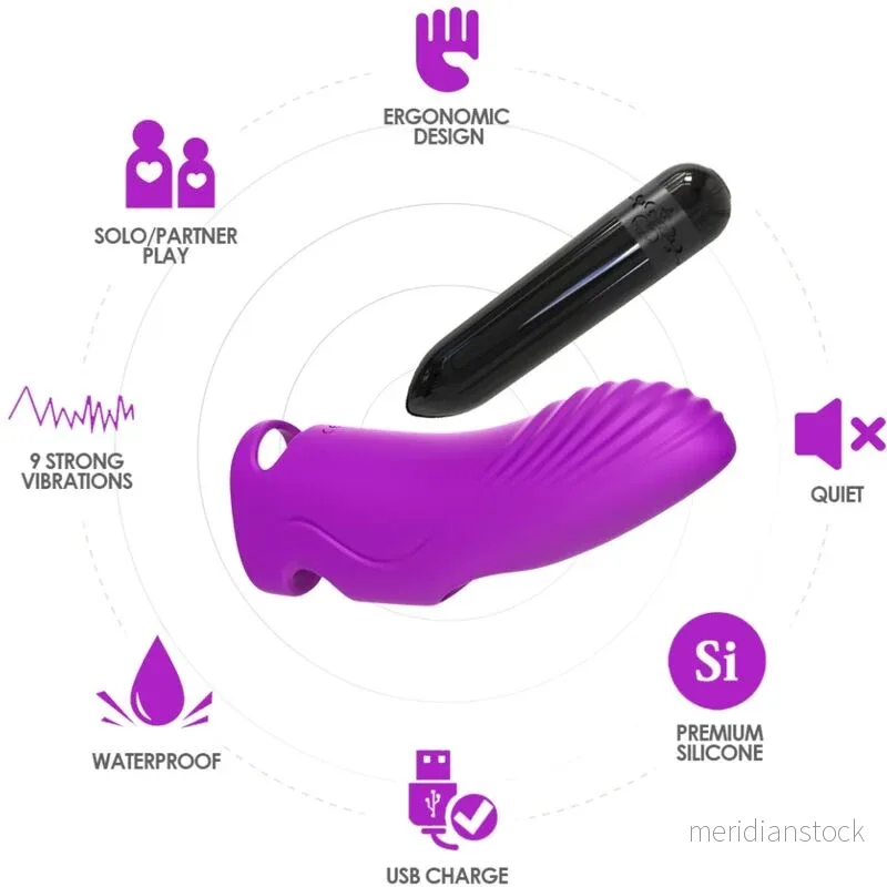 ARMONY - AURORA VIBRATOR FINGER PURPLE - Bild 3