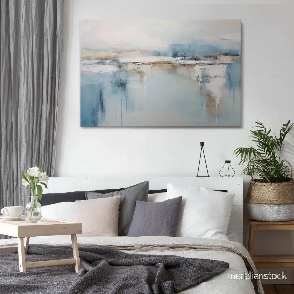 INDYGO SHADOW Horizontal Canvas Print
