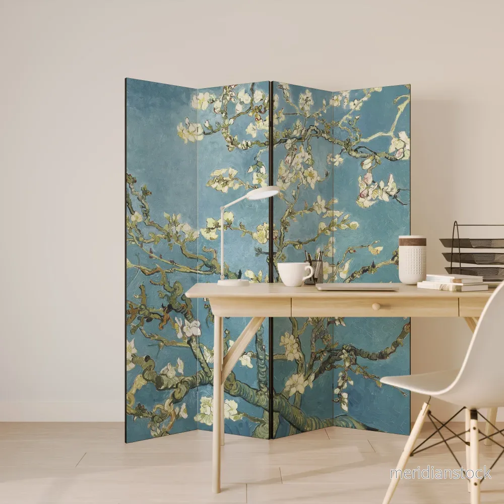 ALMOND BLOSSOM Rumsavdelare 4 paneler - Bild 3