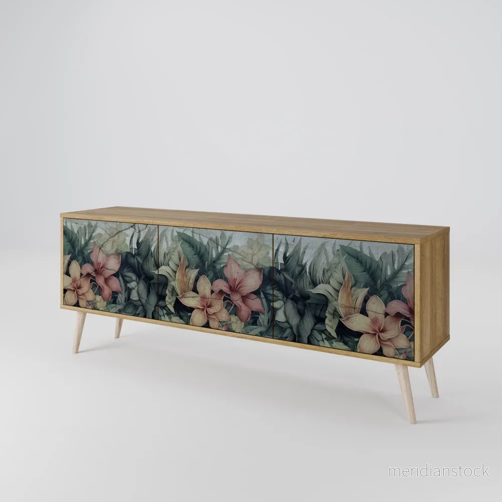 HEAVENLY BLOOM TV-bänk med 3 dörrar