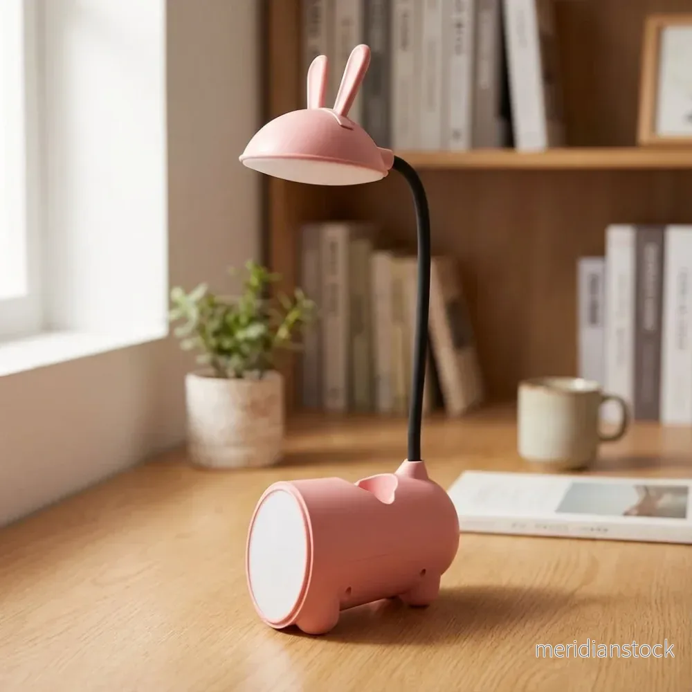 Söt skrivbordslampa med karaktär – Bunniva