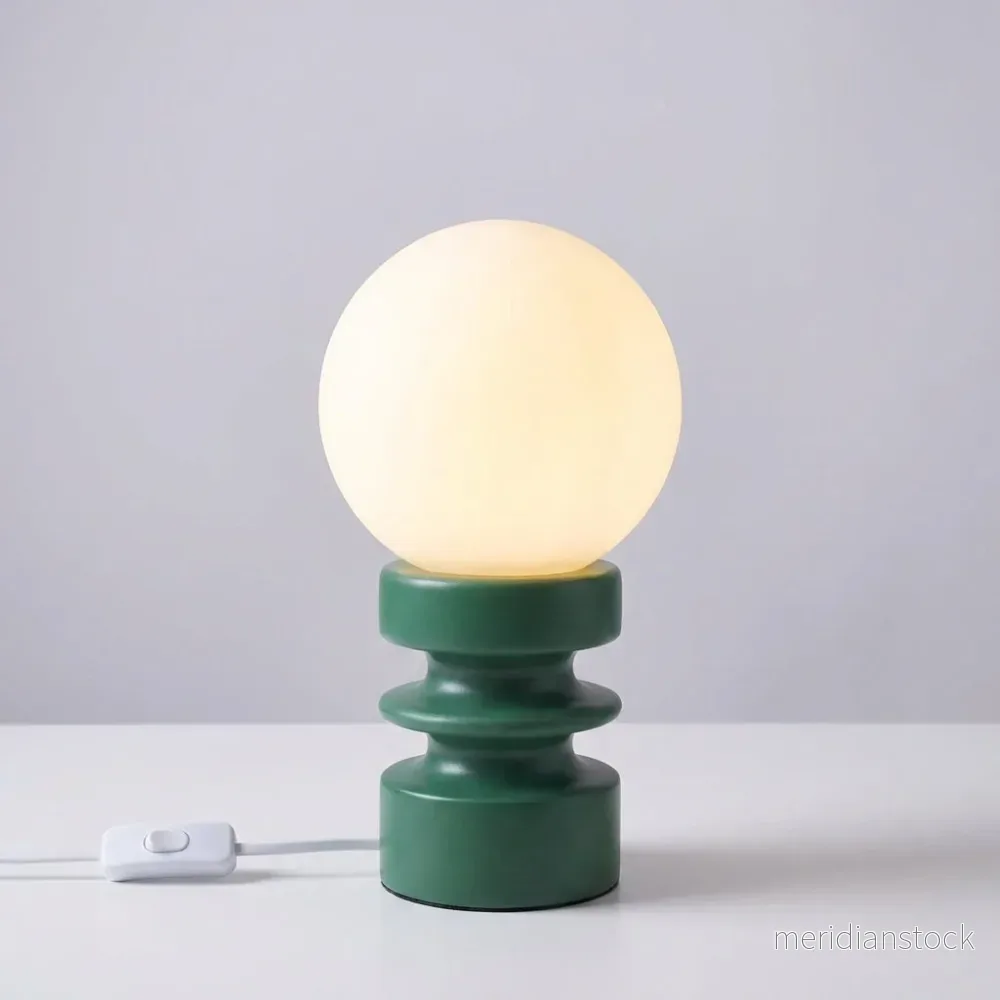 Kompakt dekorativ skrivbordslampa - Orbisio - Bild 2