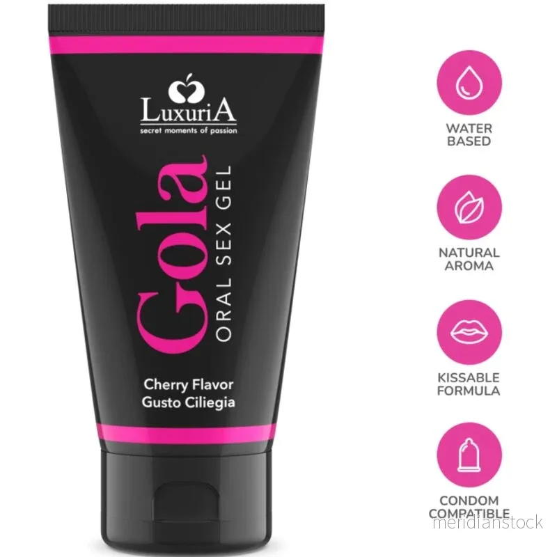 INTIMATELINE LUXURIA - ORAL SEX GEL CHERRY FLAVOR 50 ML - Bild 2
