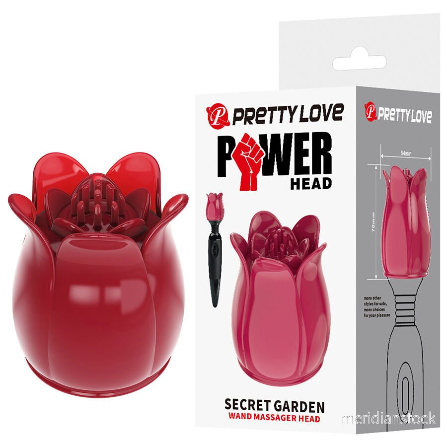 PRETTY LOVE - SECRET GARDEN PINK MASSAGE HEAD - Bild 2
