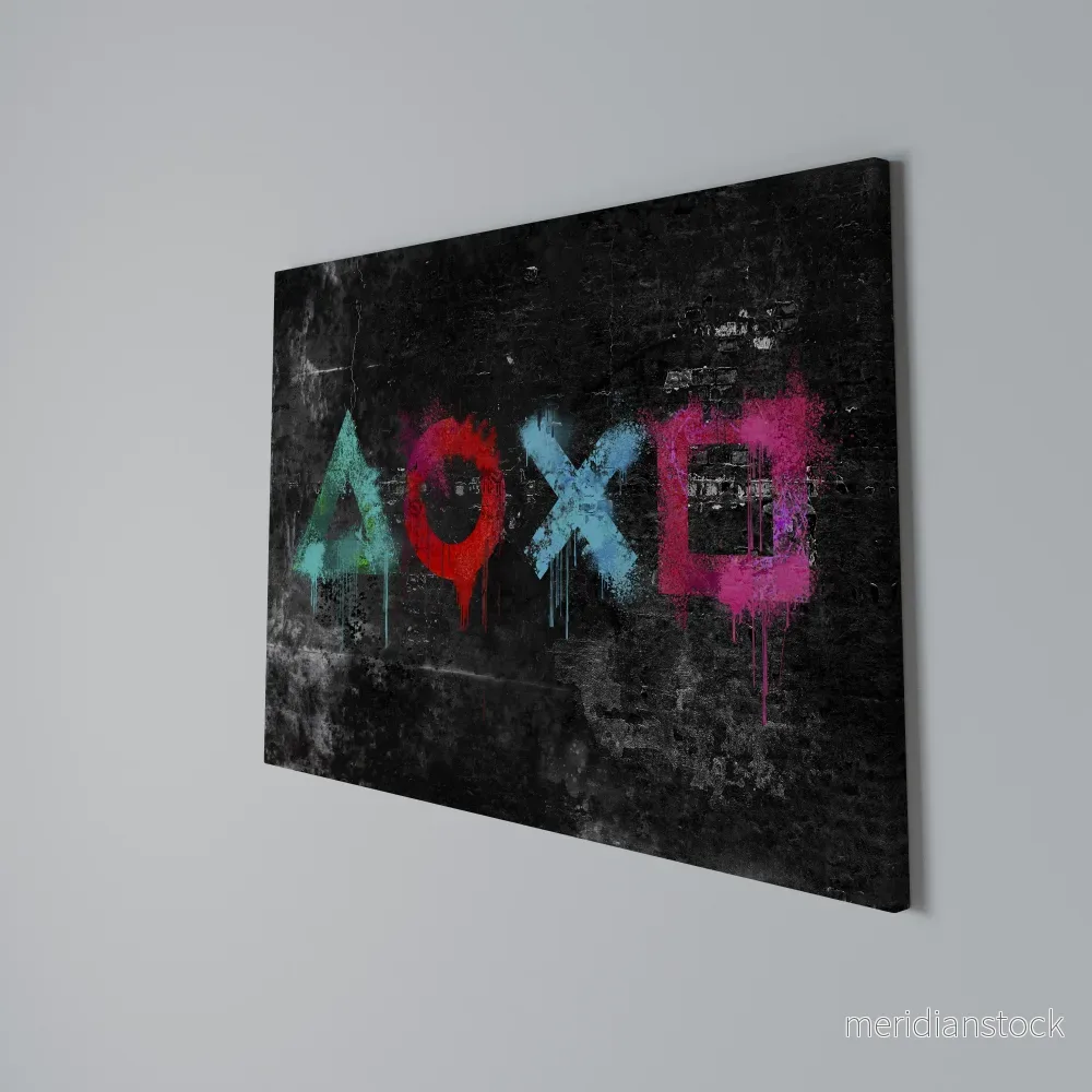 GAMER OUTLAWS Horizontal Canvas Print - Bild 3