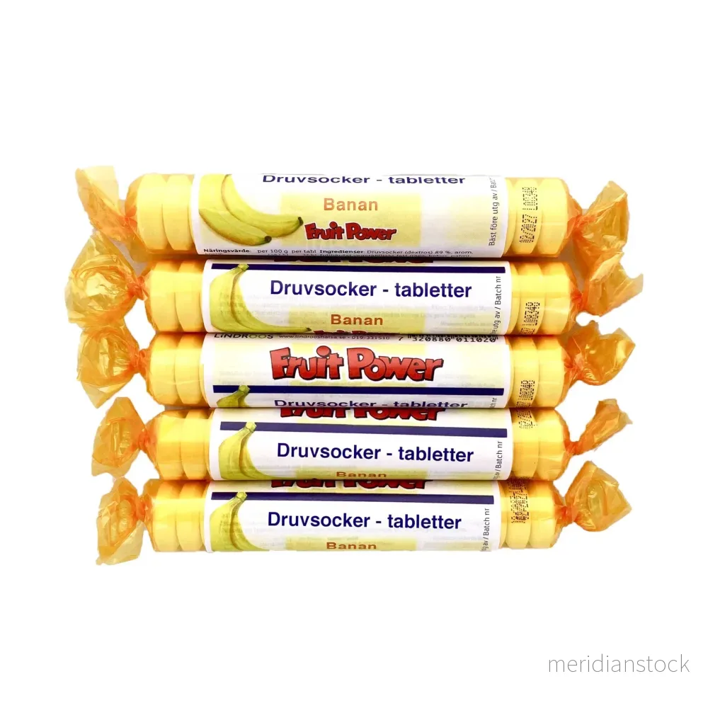 Druvsocker FruitPower Banan 5-pack Druvsocker FruitPower Banan 5-pack