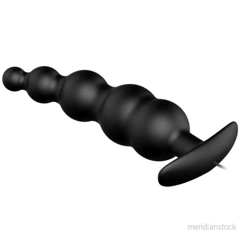 PRETTY LOVE - ANAL PLUG SILICONE EXTRA STIMULATION AND 12 VIBRATION MODES BLACK REMOTE CONTROL - Bild 3